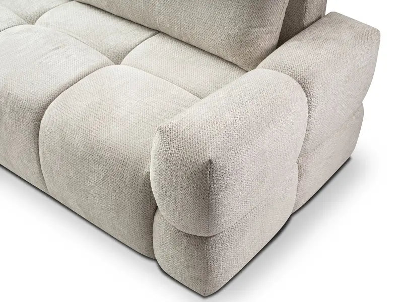 Canapea extensibila TAREMI cu lada pentru depozitare; personalizabila 248x104cm