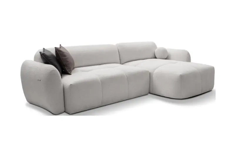 Coltar cu reglaj electric NUAGE personalizabil 296x161cm