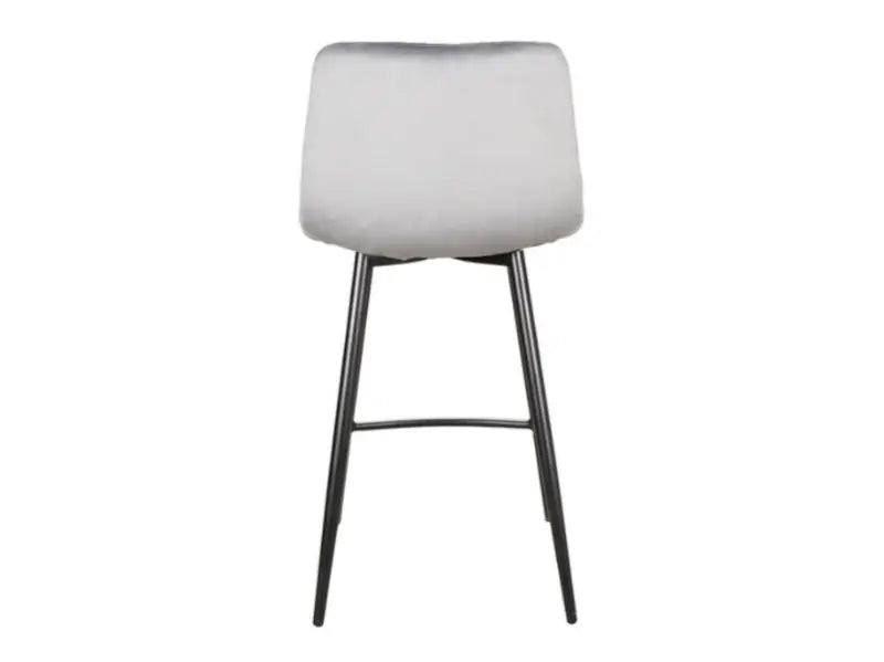 Scaun pentru bar grey MILA H-2 VELVET