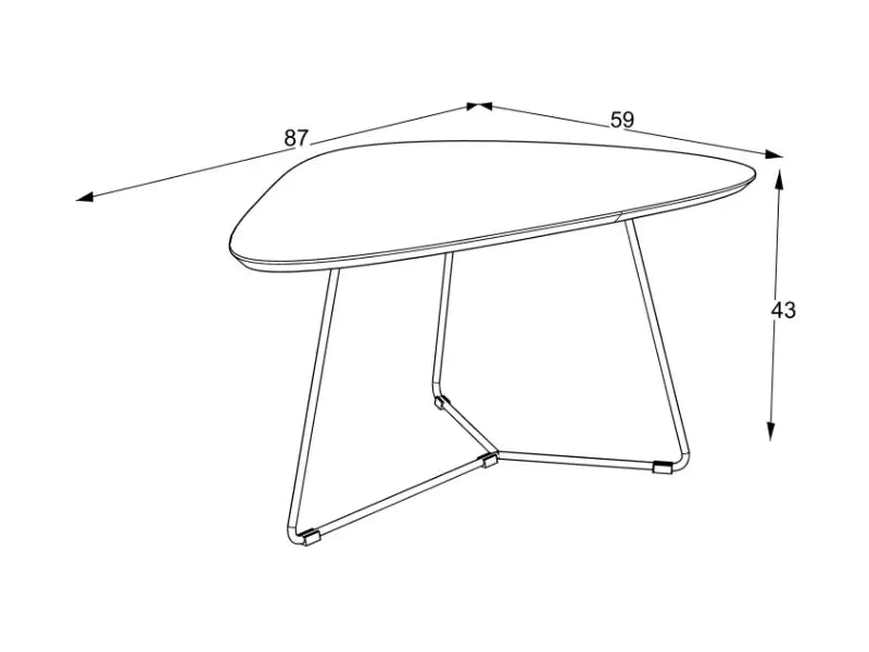 Masa TUSSEY HAZAR SUPER MATT-LAGINA SUPER MATT