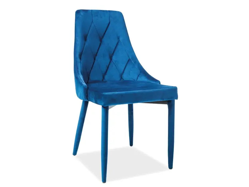 Scaun blue TRIX VELVET
