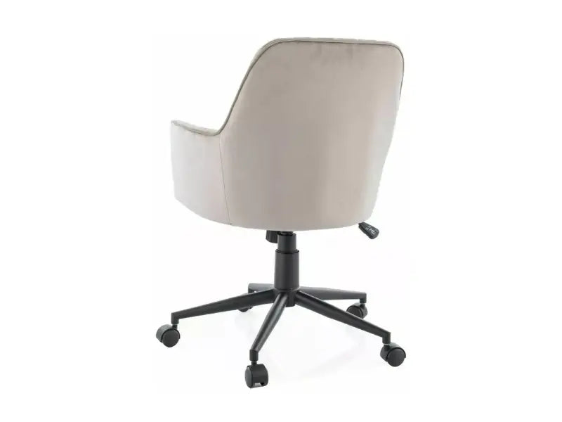 Scaun de birou beige Q-886 VELVET