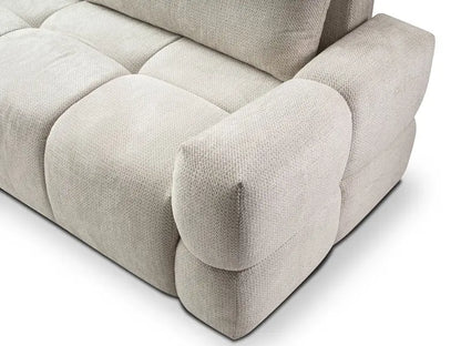 Canapea extensibila TAREMI cu lada pentru depozitare; personalizabila 248x104cm