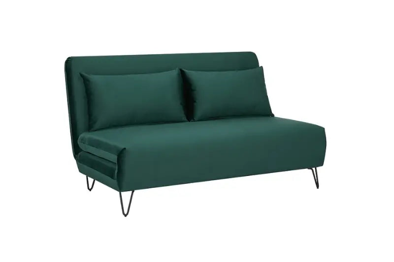 Canapea extensibila green ZENIA VELVET