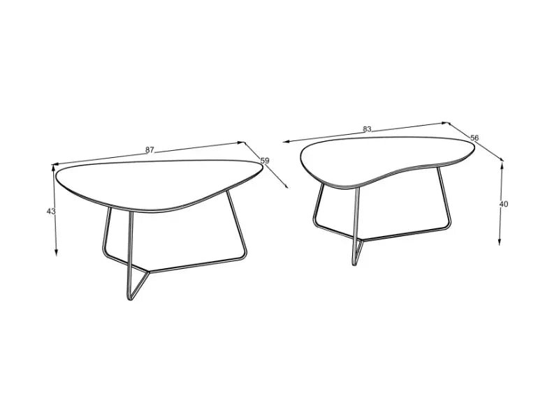 Masa TUSSEY LUMIERE-TRAVENTEN