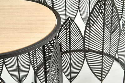 Set 2 masute FOLLA BLACK