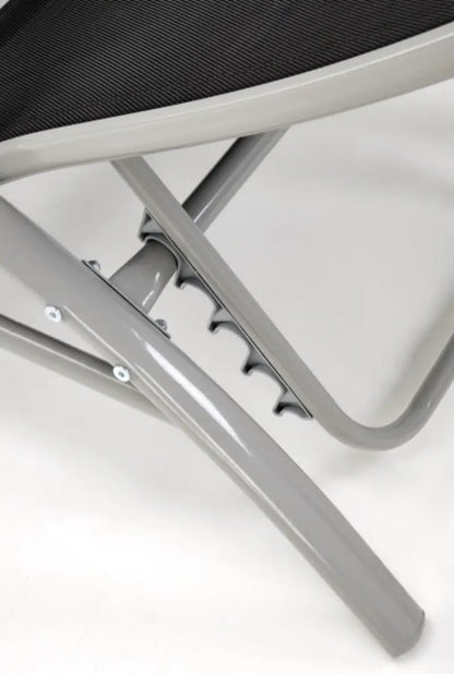 Set 2 sezlonguri + masuta pentru gradina EMBOLO