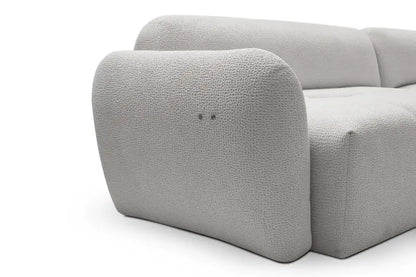 Coltar cu reglaj electric NUAGE personalizabil 296x161cm