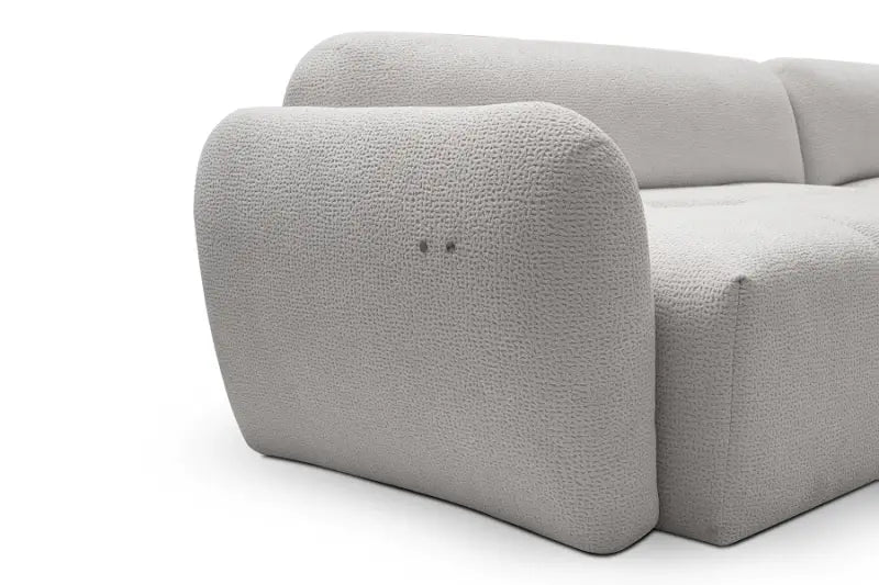 Coltar cu reglaj electric NUAGE personalizabil 296x161cm