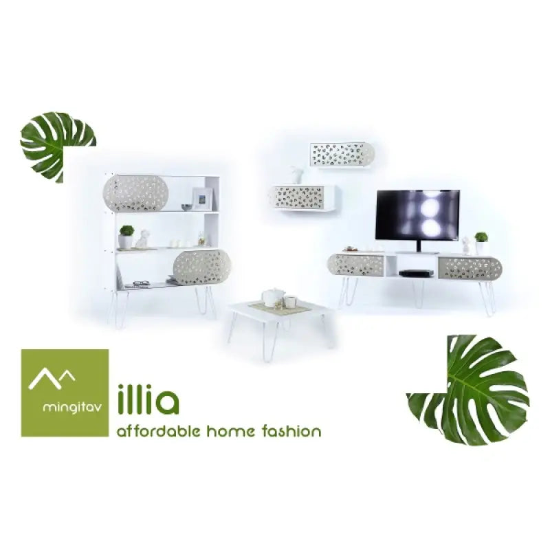 Comoda TV Illia  Nr.3; White