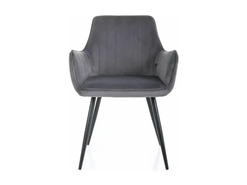 Scaun grey APPLE VELVET