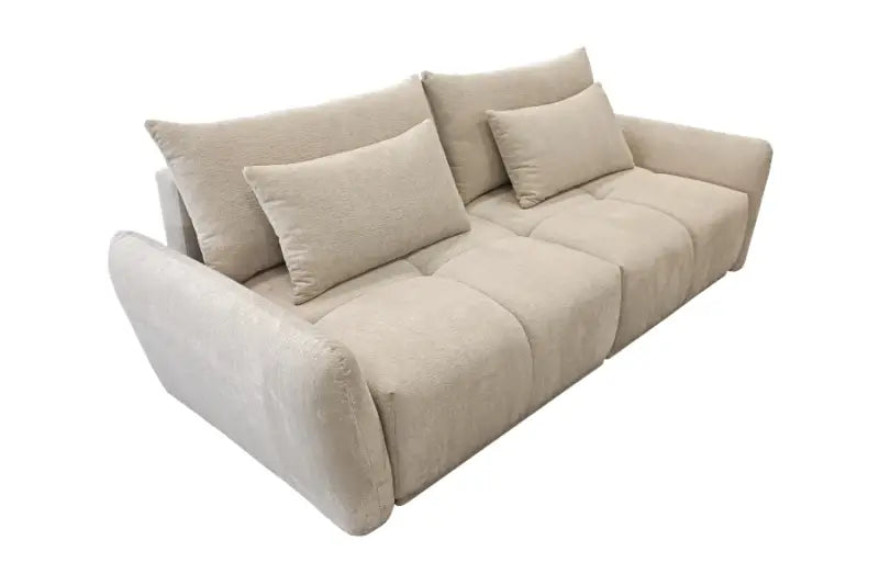 Canapea extensibila ALIA cu lada pentru depozitare; personalizabila 254x119cm