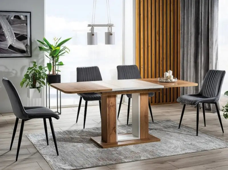 Scaun grey KIM VELVET