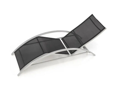 Set 2 sezlonguri + masuta pentru gradina EMBOLO