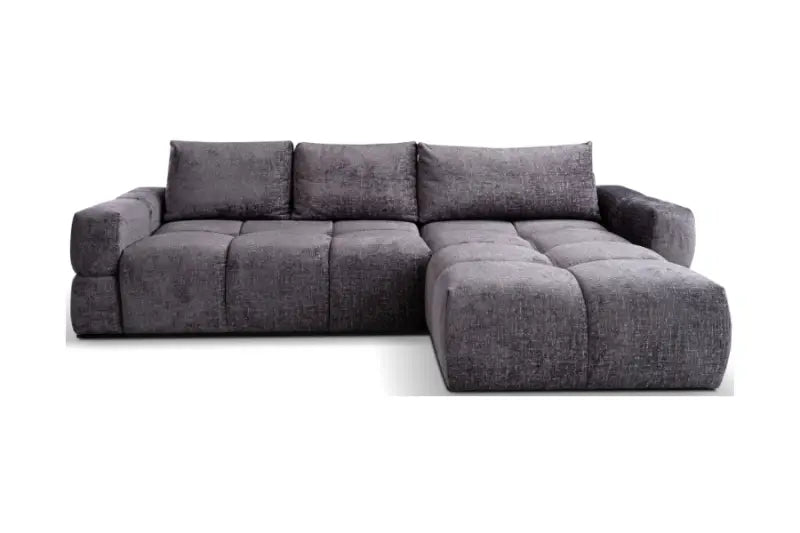 Coltar extensibil TAREMI MINI cu lada pentru depozitare; personalizabil 267x175cm