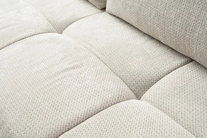 Canapea extensibila TAREMI cu lada pentru depozitare; personalizabila 248x104cm