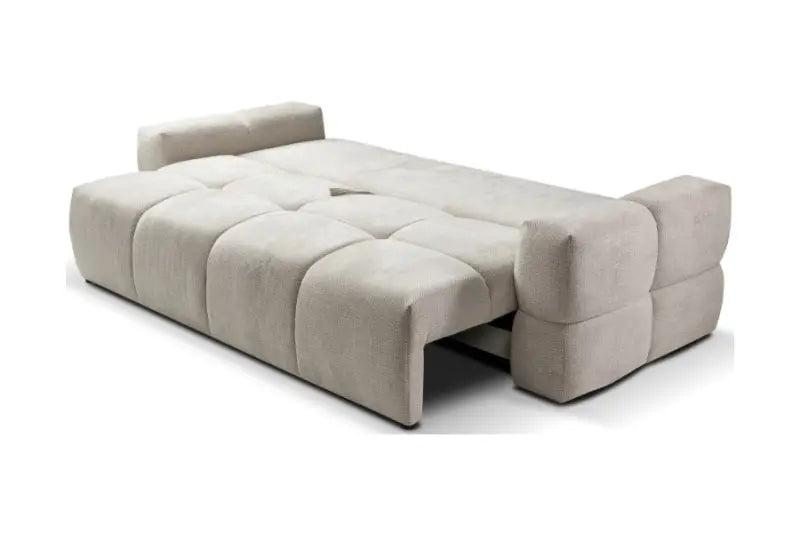 Canapea extensibila TAREMI cu lada pentru depozitare; personalizabila 248x104cm